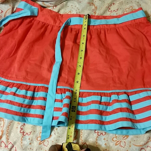Marc Jacobs Red and Teal Mini Skirt - Picture 2 of 2
